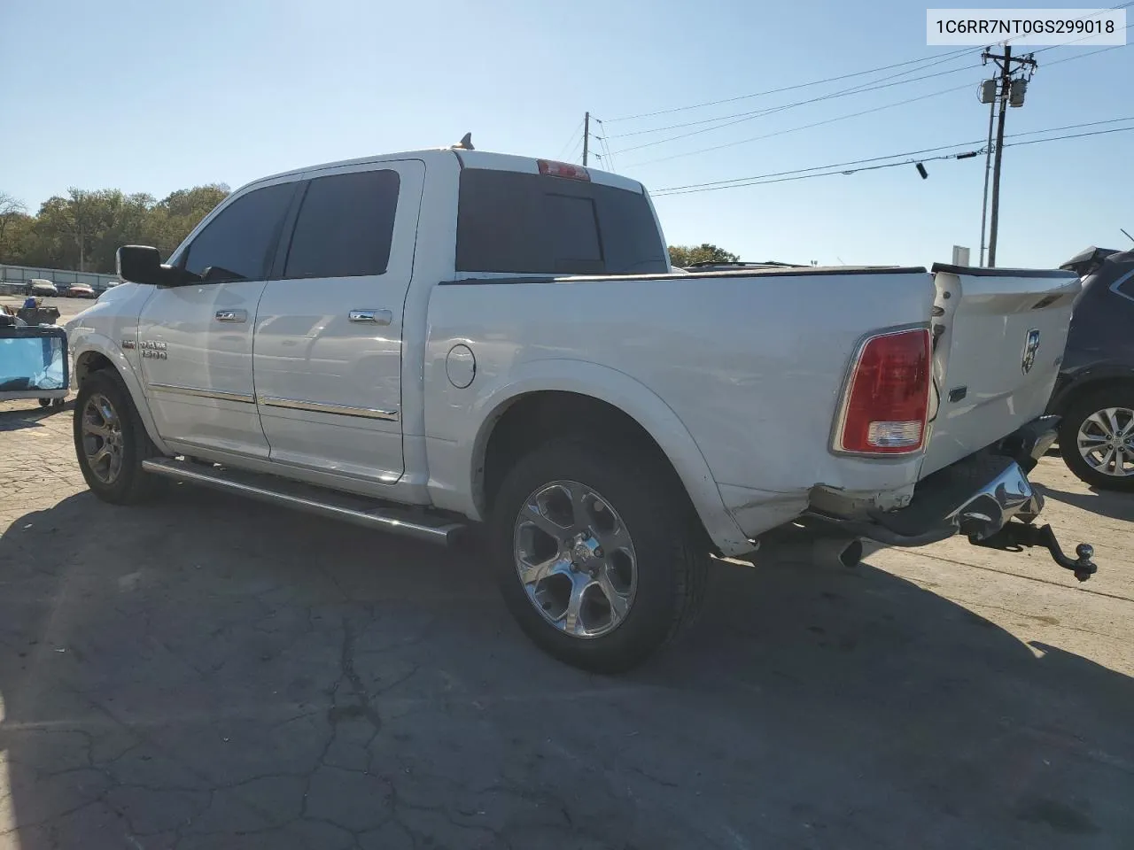 2016 Ram 1500 Laramie VIN: 1C6RR7NT0GS299018 Lot: 76574674