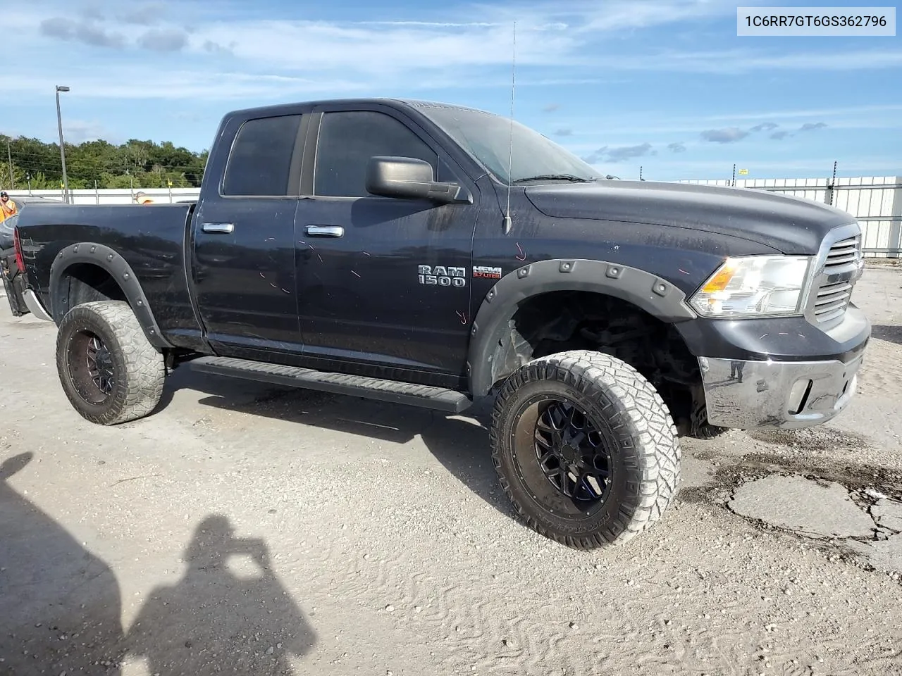 2016 Ram 1500 Slt VIN: 1C6RR7GT6GS362796 Lot: 76636214