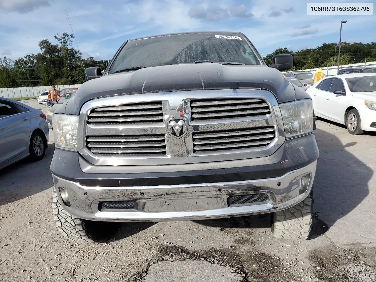 2016 Ram 1500 Slt VIN: 1C6RR7GT6GS362796 Lot: 76636214