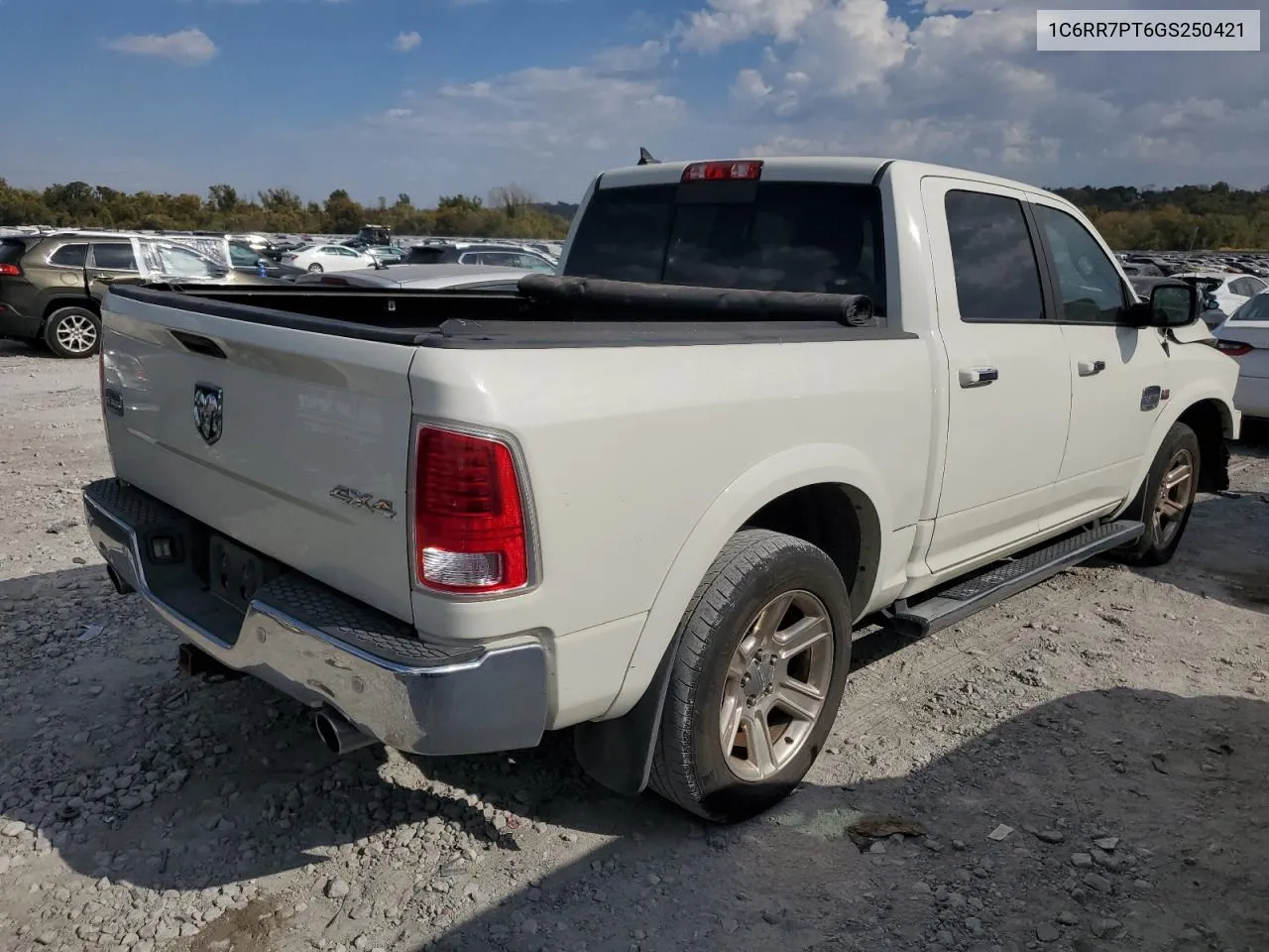 2016 Ram 1500 Longhorn VIN: 1C6RR7PT6GS250421 Lot: 76731814