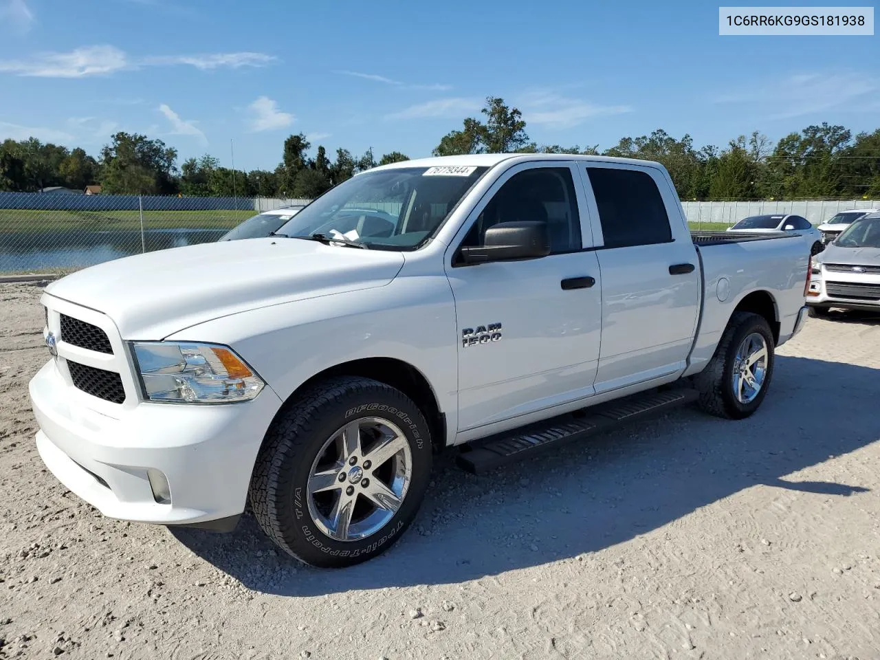 2016 Ram 1500 St VIN: 1C6RR6KG9GS181938 Lot: 76779344