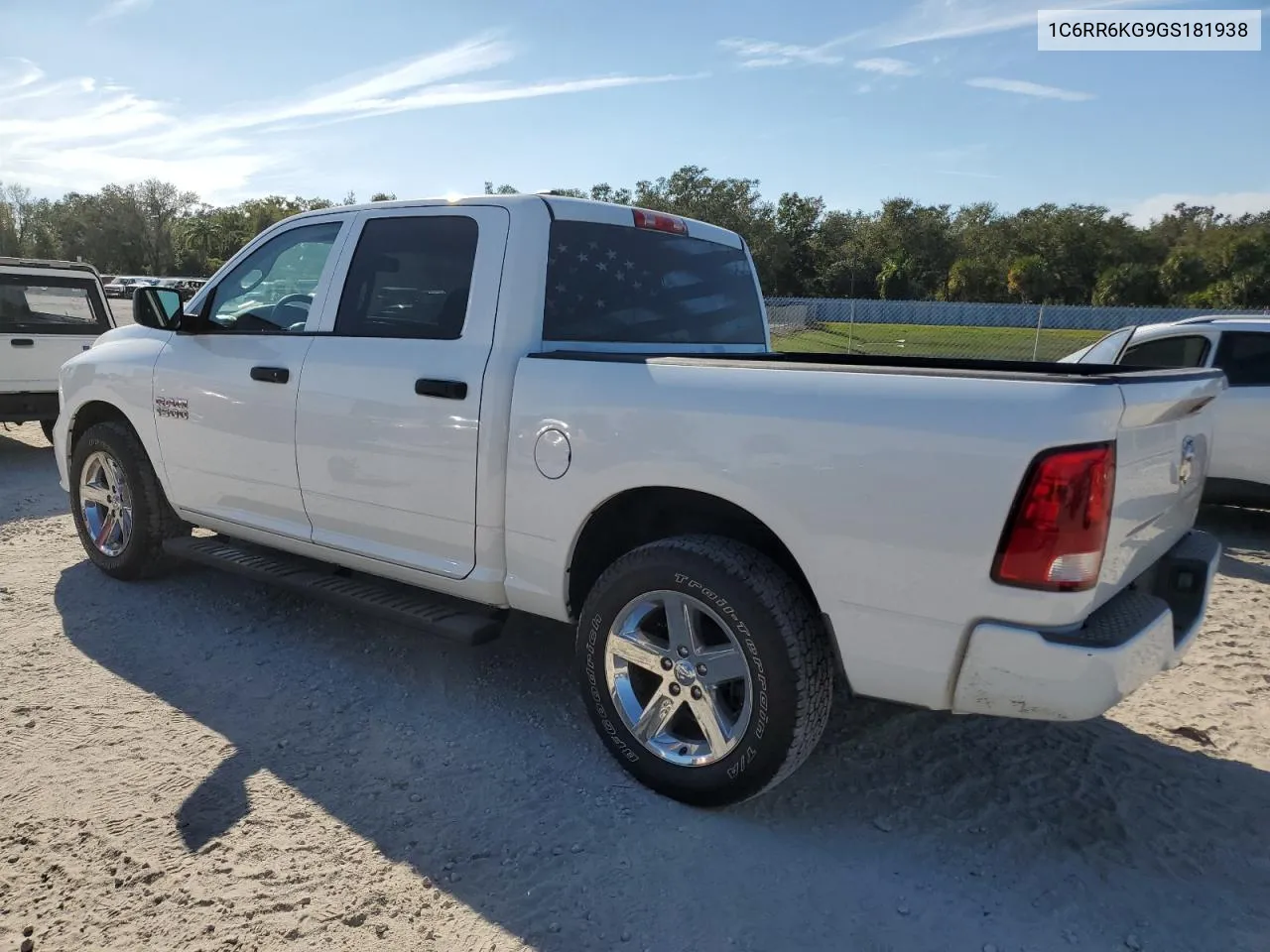 2016 Ram 1500 St VIN: 1C6RR6KG9GS181938 Lot: 76779344