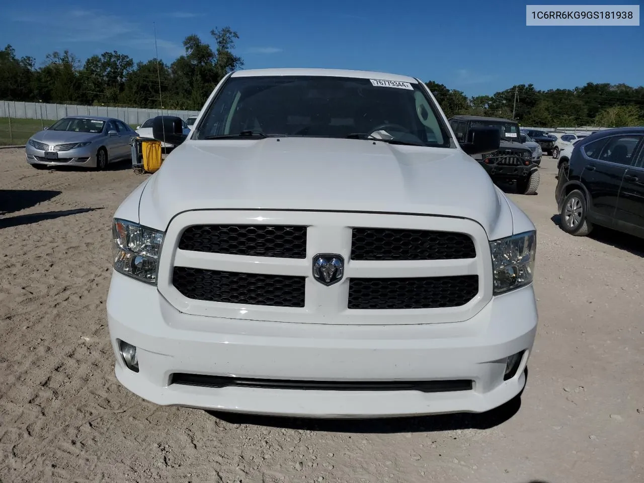 2016 Ram 1500 St VIN: 1C6RR6KG9GS181938 Lot: 76779344