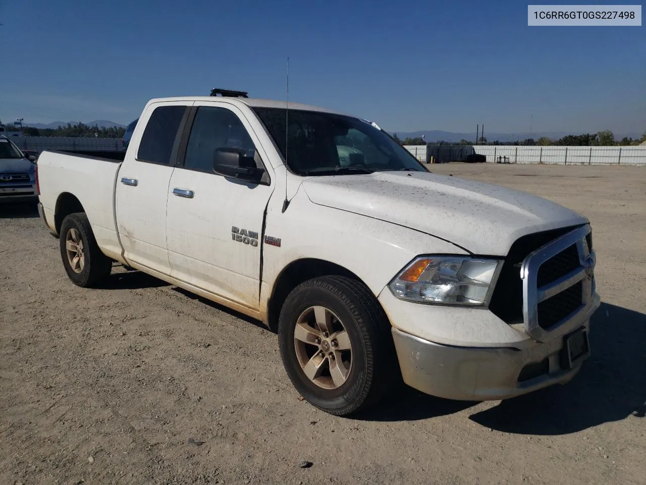 2016 Ram 1500 Slt VIN: 1C6RR6GT0GS227498 Lot: 76790974