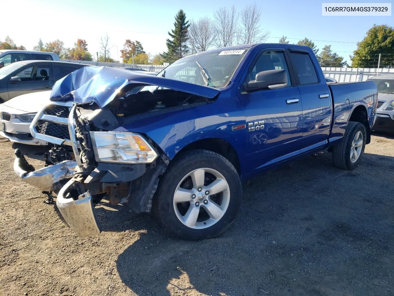 2016 Ram 1500 Slt VIN: 1C6RR7GM4GS379329 Lot: 76812014