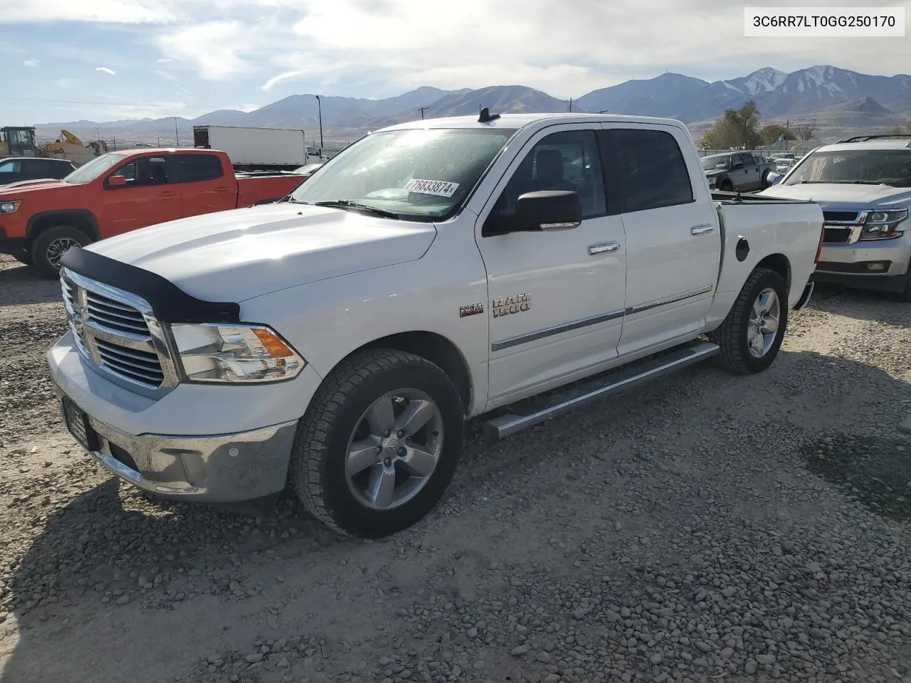 2016 Ram 1500 Slt VIN: 3C6RR7LT0GG250170 Lot: 76833874