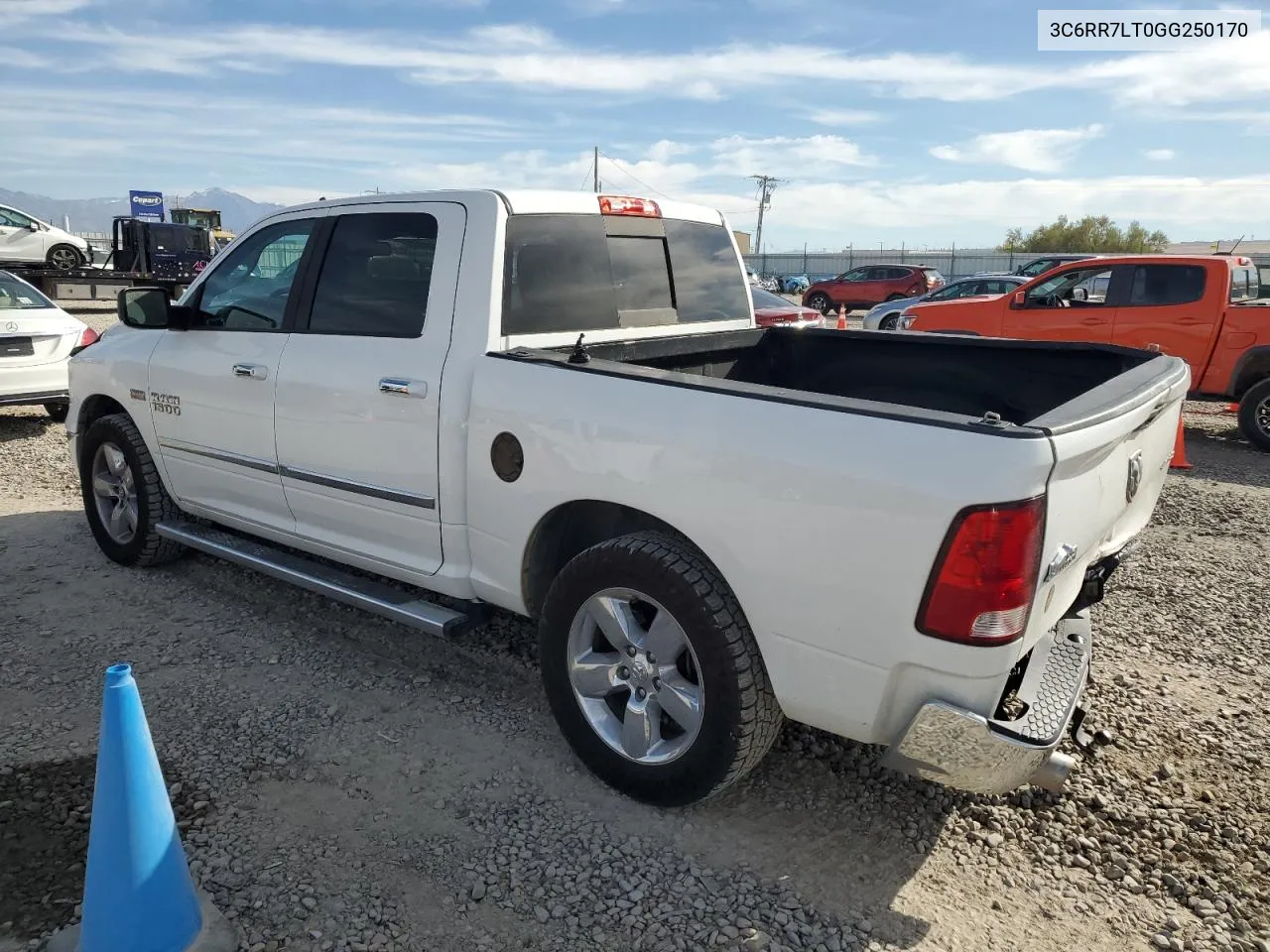 2016 Ram 1500 Slt VIN: 3C6RR7LT0GG250170 Lot: 76833874