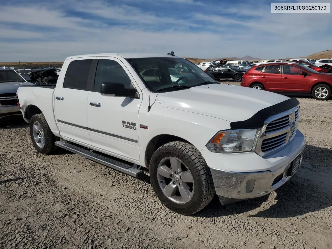 2016 Ram 1500 Slt VIN: 3C6RR7LT0GG250170 Lot: 76833874