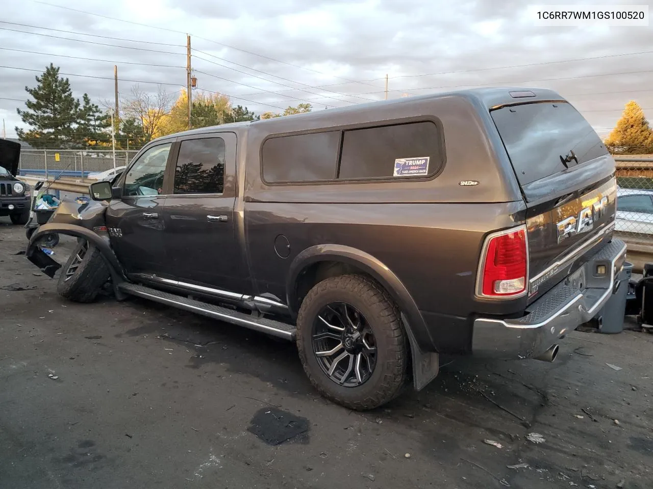 2016 Ram 1500 Longhorn VIN: 1C6RR7WM1GS100520 Lot: 76846184