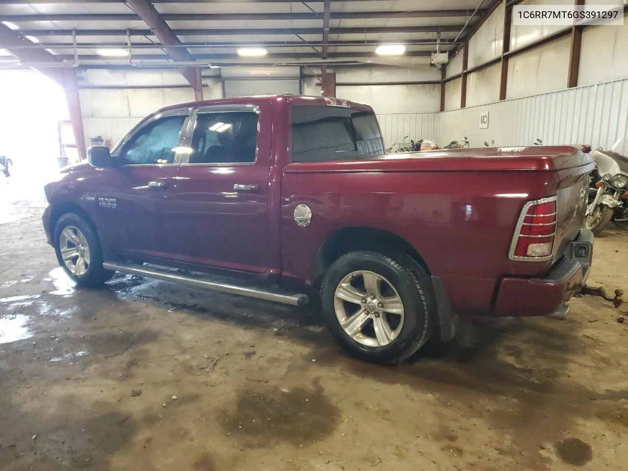 2016 Ram 1500 Sport VIN: 1C6RR7MT6GS391297 Lot: 76861834