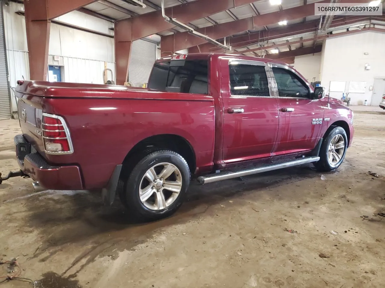 2016 Ram 1500 Sport VIN: 1C6RR7MT6GS391297 Lot: 76861834