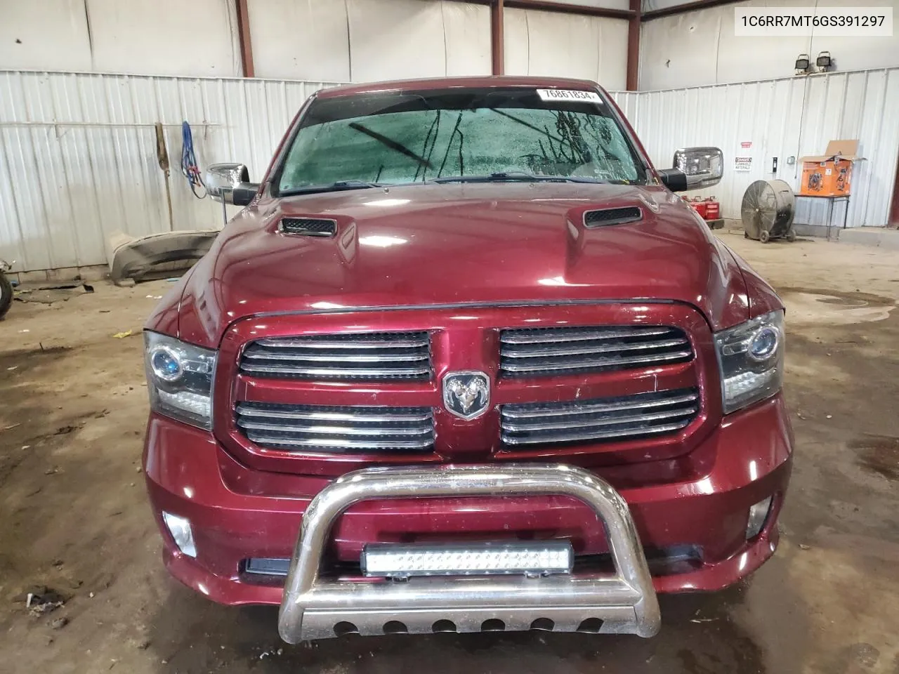 2016 Ram 1500 Sport VIN: 1C6RR7MT6GS391297 Lot: 76861834