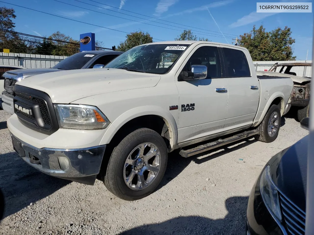 2016 Ram 1500 Laramie VIN: 1C6RR7NT9GS259522 Lot: 76912044