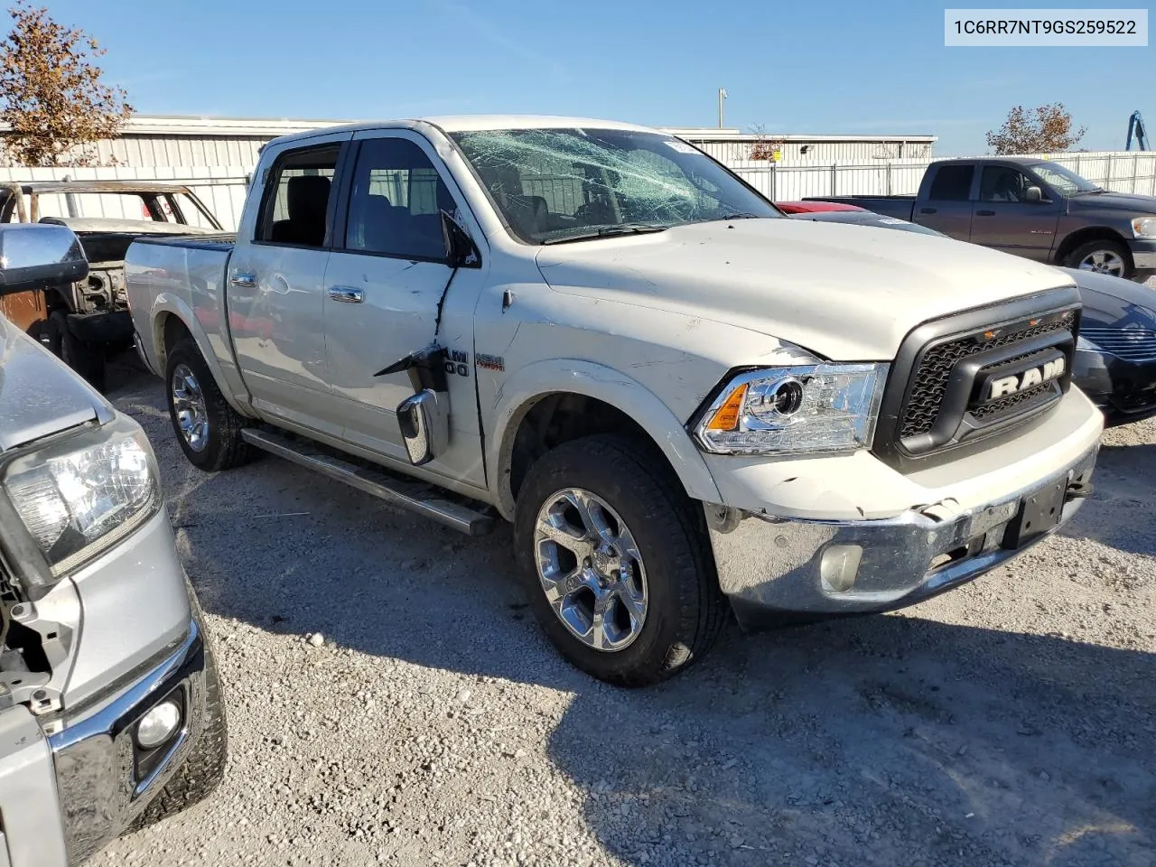 2016 Ram 1500 Laramie VIN: 1C6RR7NT9GS259522 Lot: 76912044