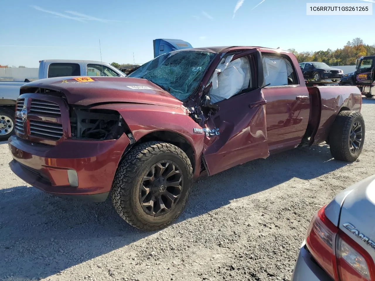 2016 Ram 1500 Sport VIN: 1C6RR7UT1GS261265 Lot: 76941834