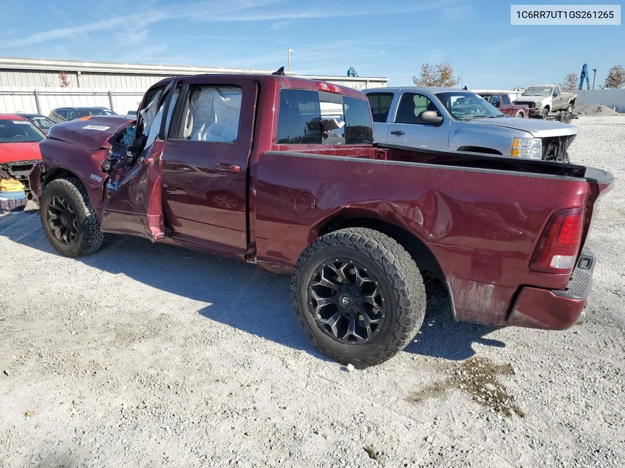 2016 Ram 1500 Sport VIN: 1C6RR7UT1GS261265 Lot: 76941834