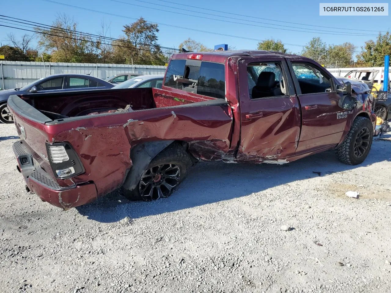 2016 Ram 1500 Sport VIN: 1C6RR7UT1GS261265 Lot: 76941834