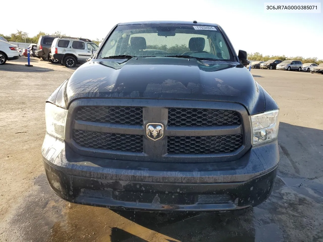 2016 Ram 1500 St VIN: 3C6JR7AG0GG385071 Lot: 77038924