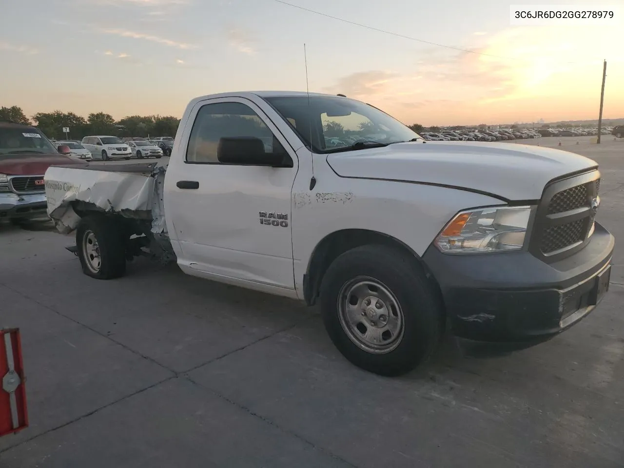 2016 Ram 1500 St VIN: 3C6JR6DG2GG278979 Lot: 77183534