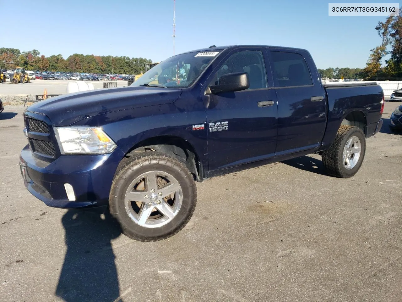 2016 Ram 1500 St VIN: 3C6RR7KT3GG345162 Lot: 77209544