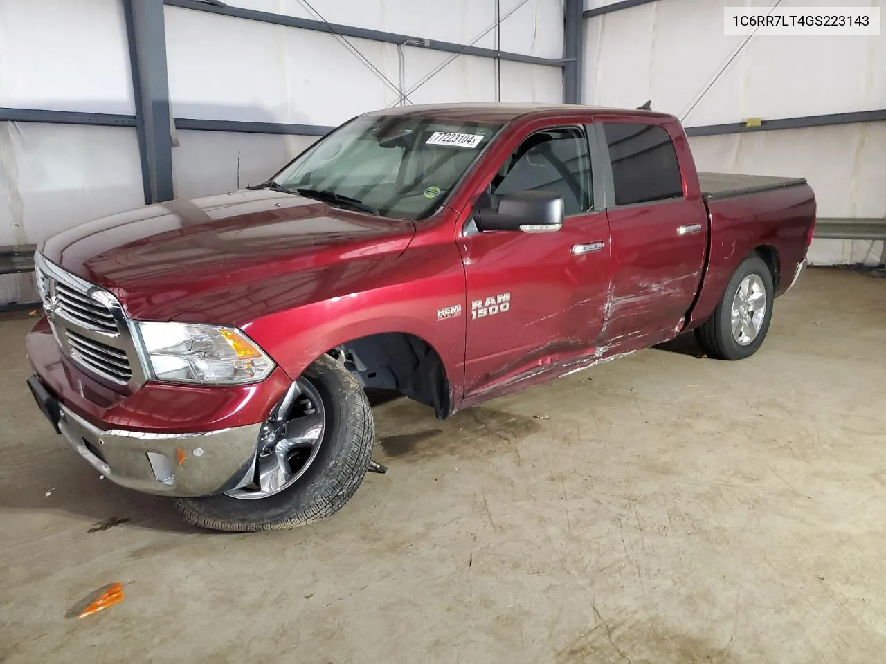 2016 Ram 1500 Slt VIN: 1C6RR7LT4GS223143 Lot: 77223104