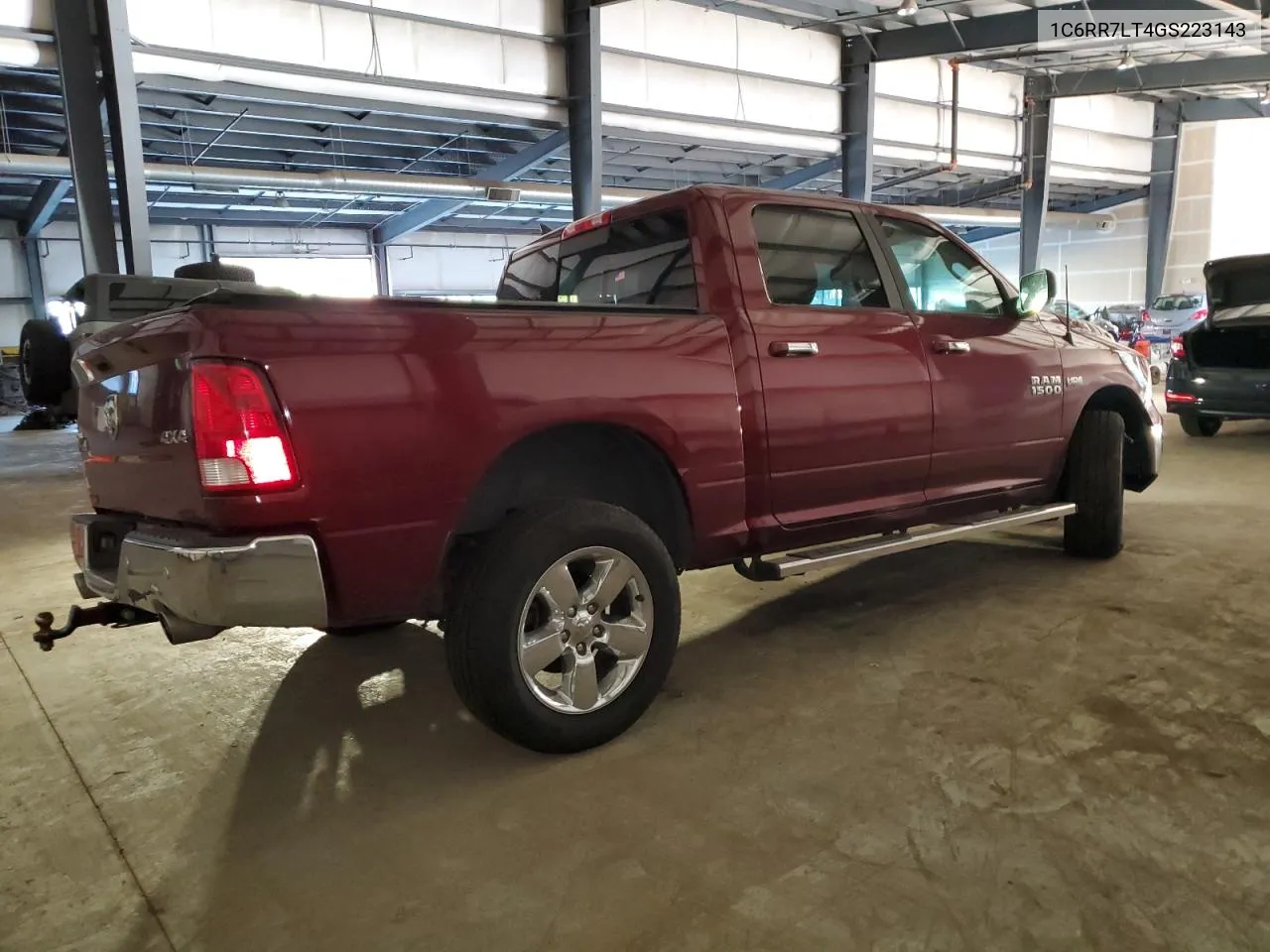 2016 Ram 1500 Slt VIN: 1C6RR7LT4GS223143 Lot: 77223104