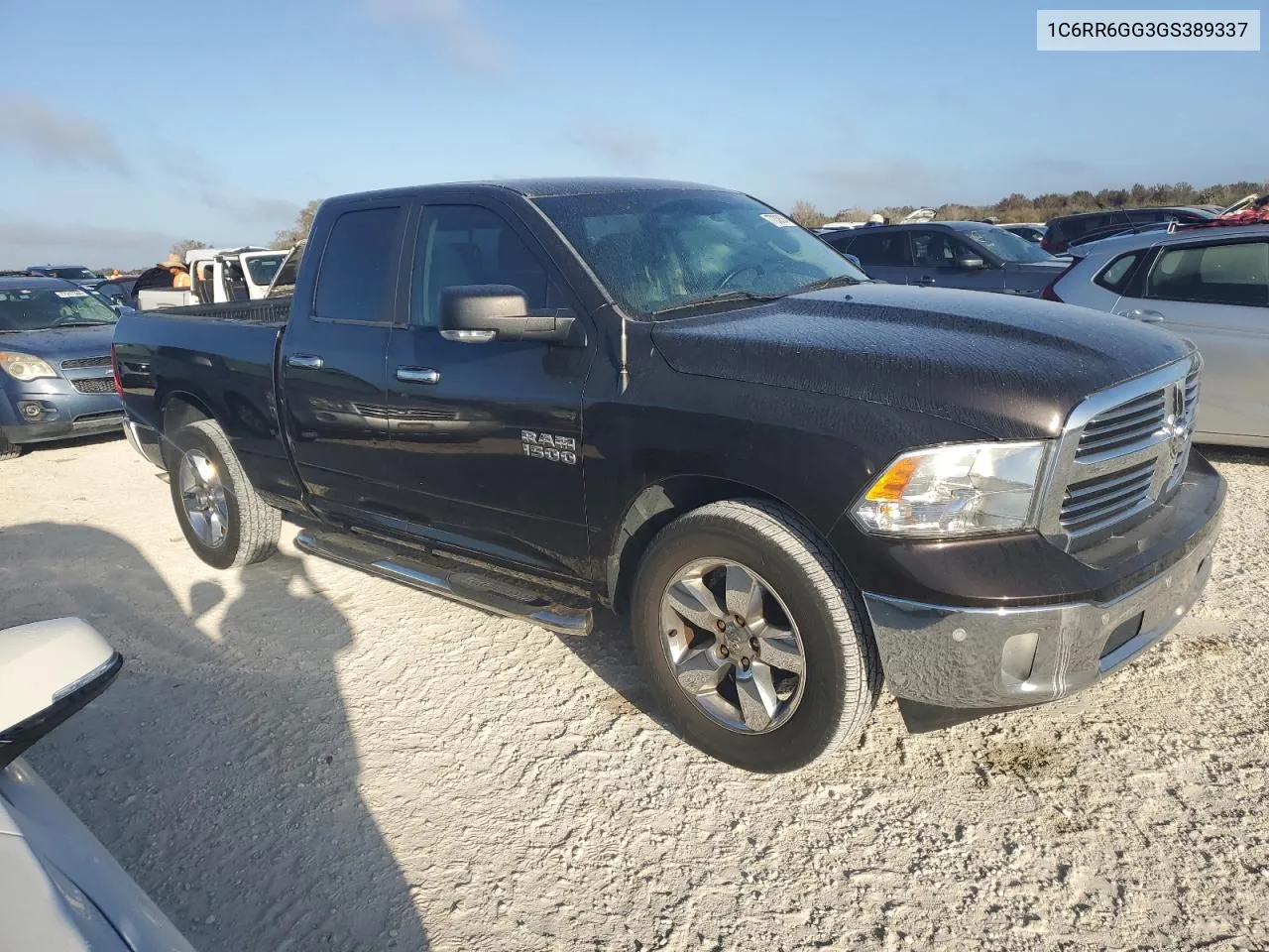 2016 Ram 1500 Slt VIN: 1C6RR6GG3GS389337 Lot: 77338364