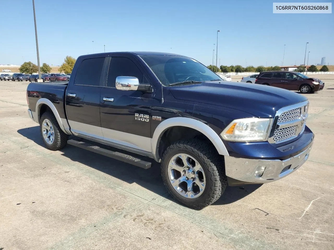 2016 Ram 1500 Laramie VIN: 1C6RR7NT6GS260868 Lot: 77405384