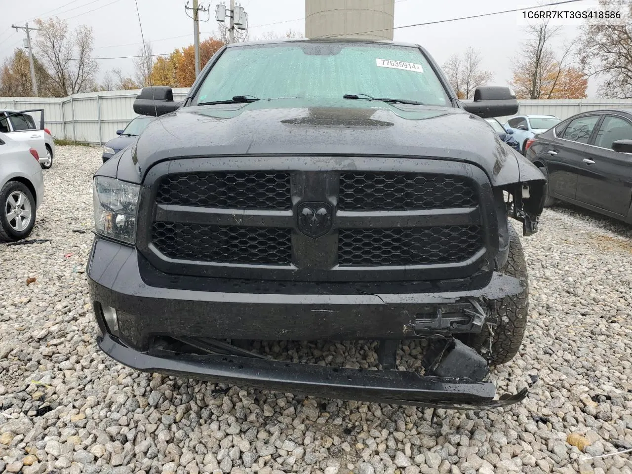 2016 Ram 1500 St VIN: 1C6RR7KT3GS418586 Lot: 77635914