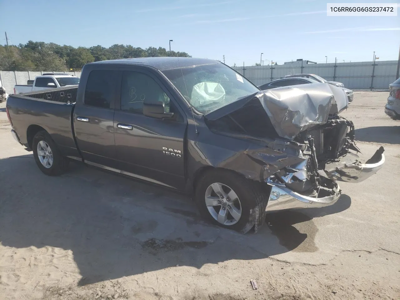 2016 Ram 1500 Slt VIN: 1C6RR6GG6GS237472 Lot: 77860004