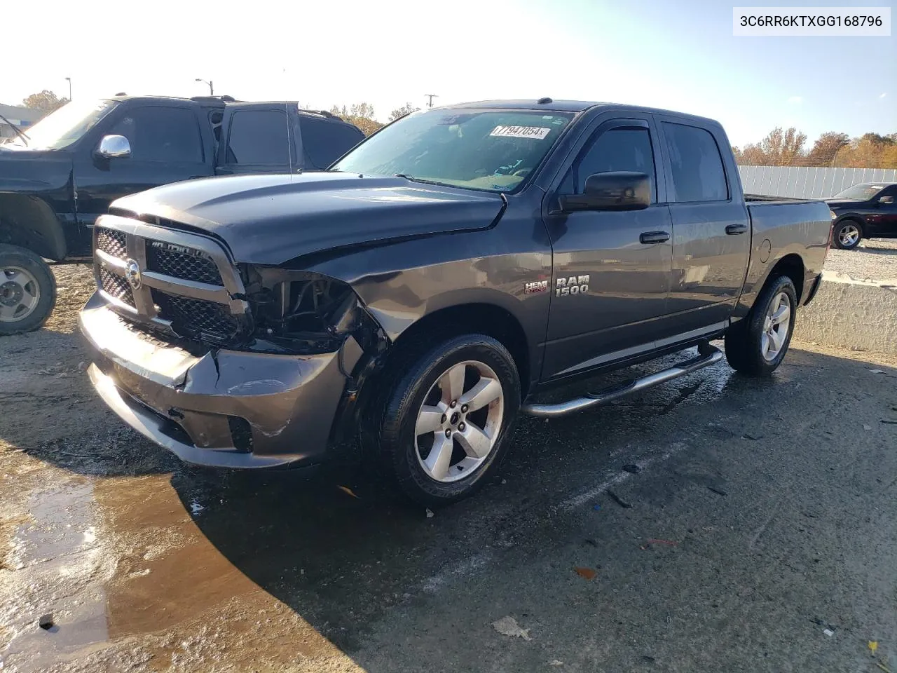 2016 Ram 1500 St VIN: 3C6RR6KTXGG168796 Lot: 77947054