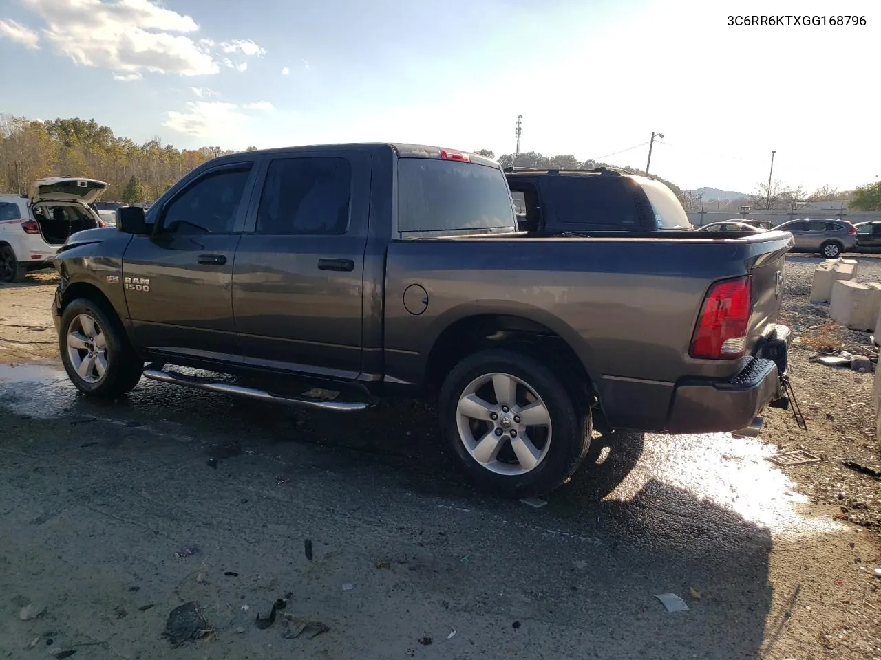 2016 Ram 1500 St VIN: 3C6RR6KTXGG168796 Lot: 77947054