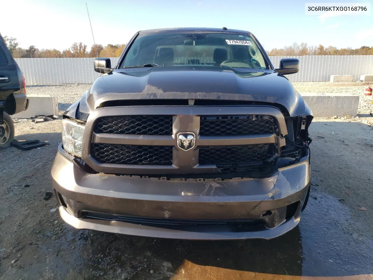 2016 Ram 1500 St VIN: 3C6RR6KTXGG168796 Lot: 77947054