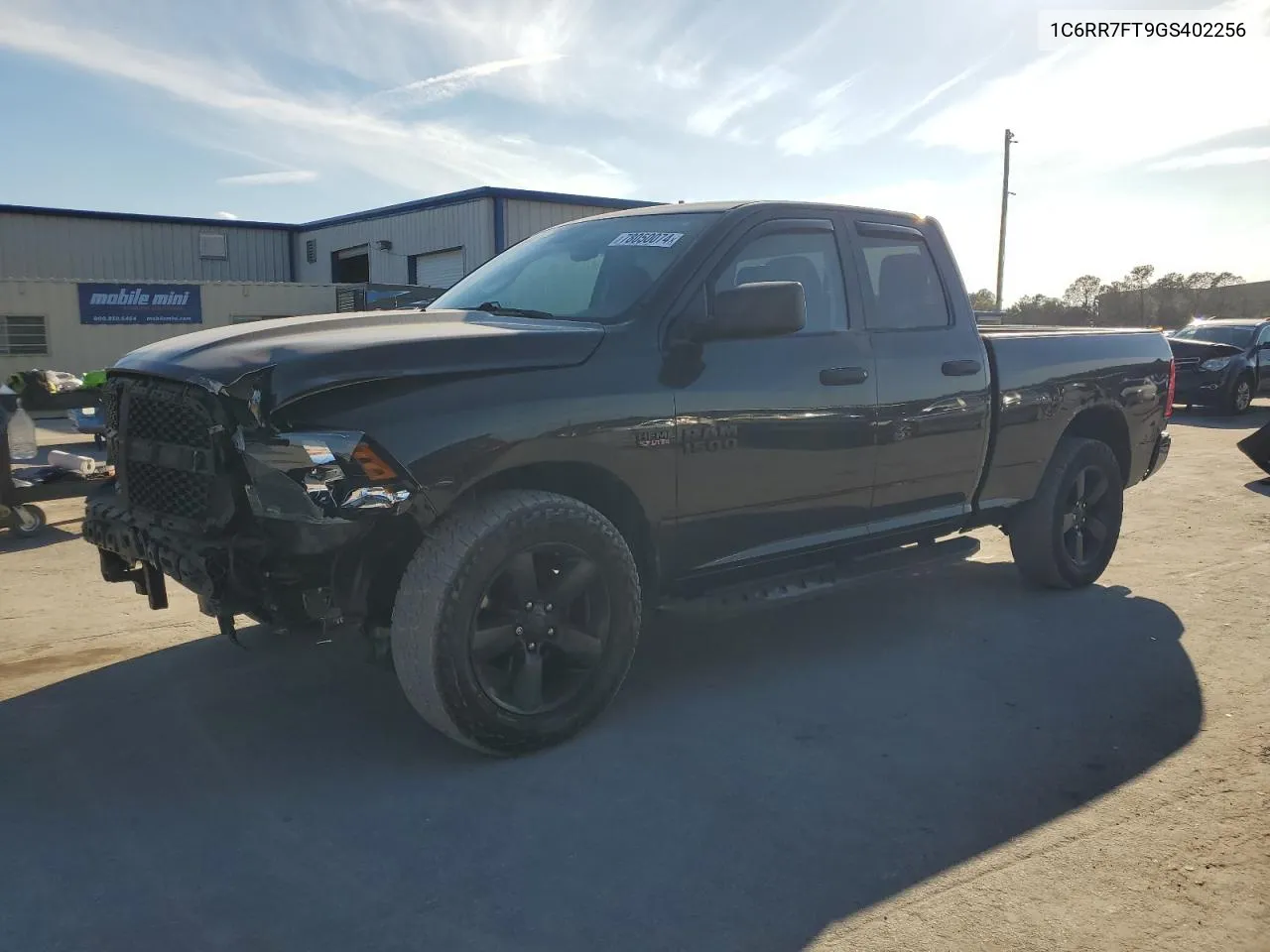 2016 Ram 1500 St VIN: 1C6RR7FT9GS402256 Lot: 78050074