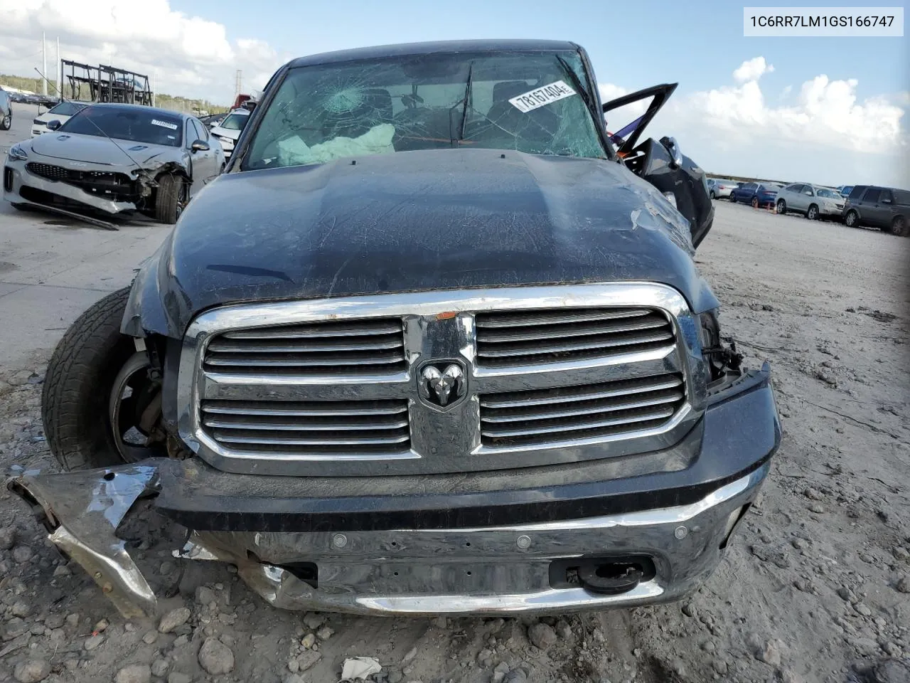 2016 Ram 1500 Slt VIN: 1C6RR7LM1GS166747 Lot: 78167404