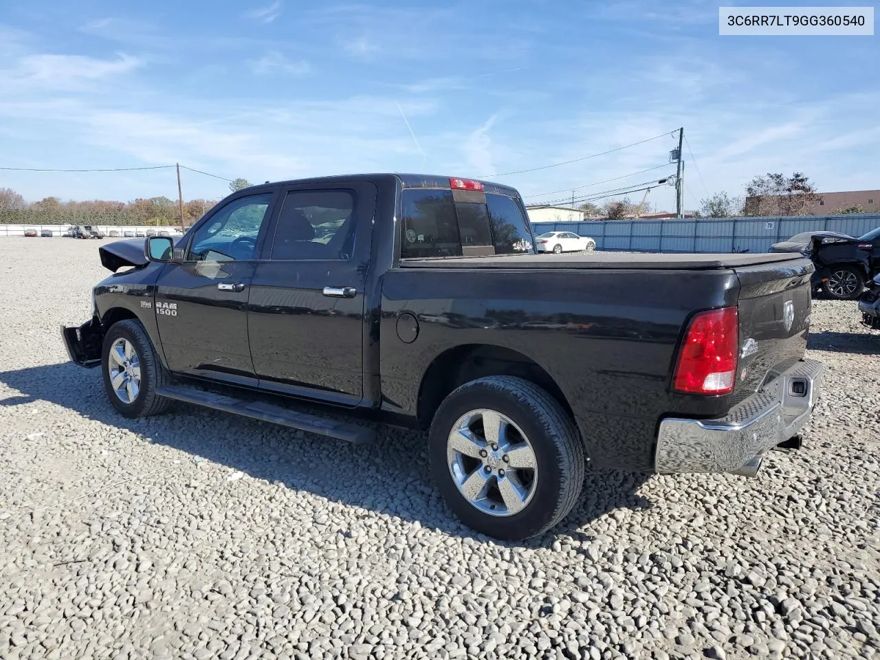 2016 Ram 1500 Slt VIN: 3C6RR7LT9GG360540 Lot: 78251744