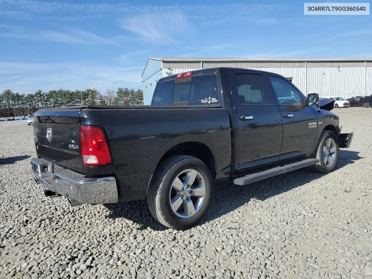 2016 Ram 1500 Slt VIN: 3C6RR7LT9GG360540 Lot: 78251744