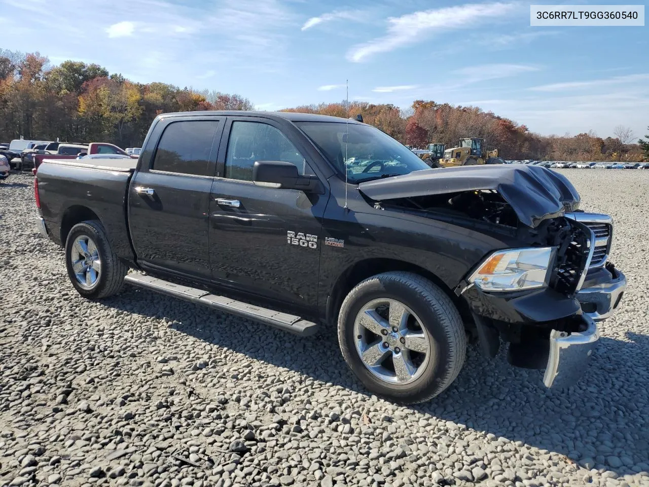 2016 Ram 1500 Slt VIN: 3C6RR7LT9GG360540 Lot: 78251744