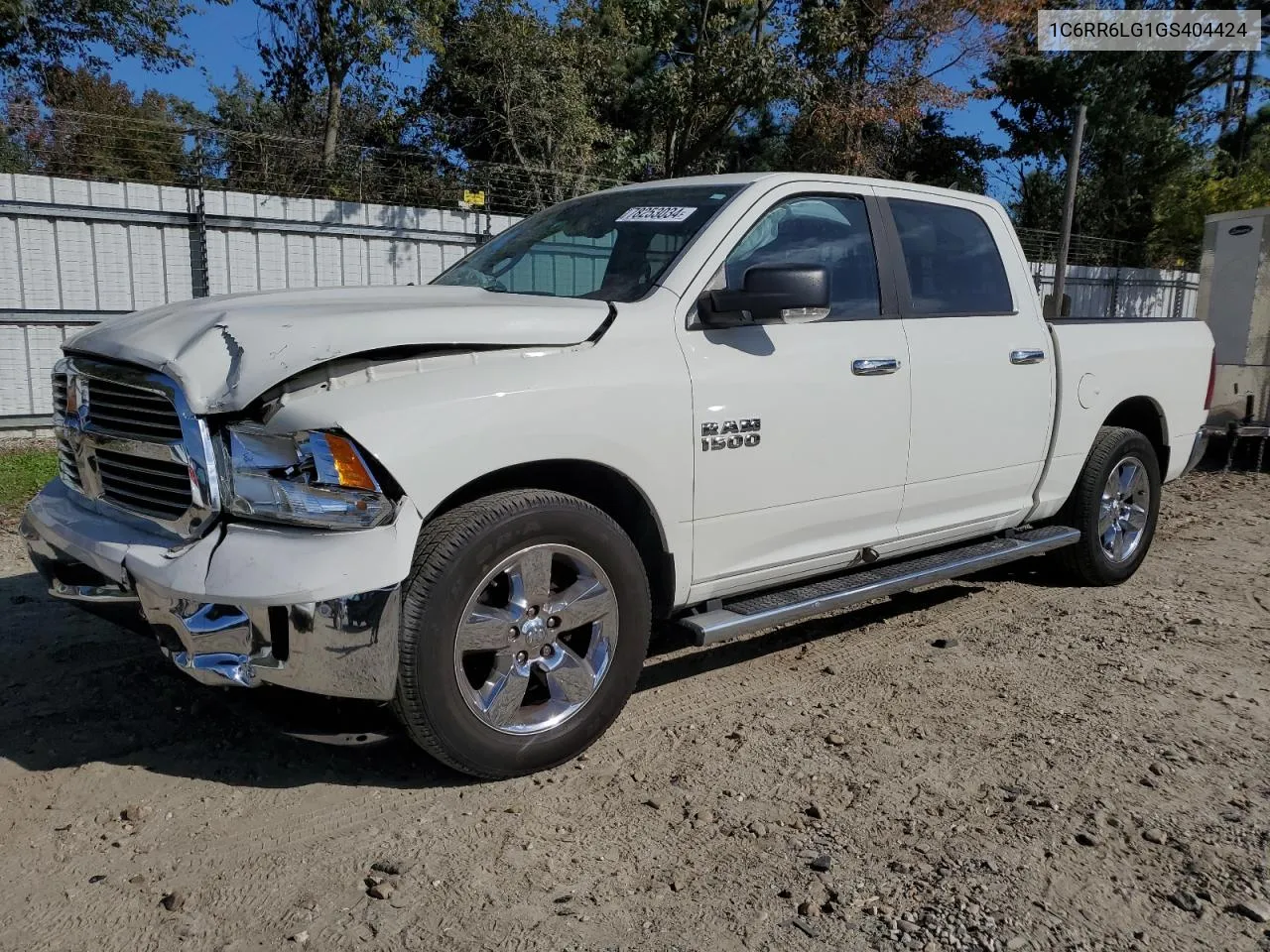 2016 Ram 1500 Slt VIN: 1C6RR6LG1GS404424 Lot: 78253034