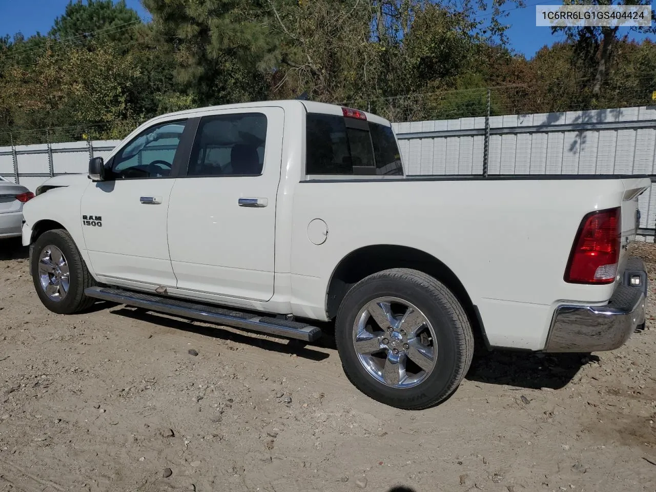 2016 Ram 1500 Slt VIN: 1C6RR6LG1GS404424 Lot: 78253034