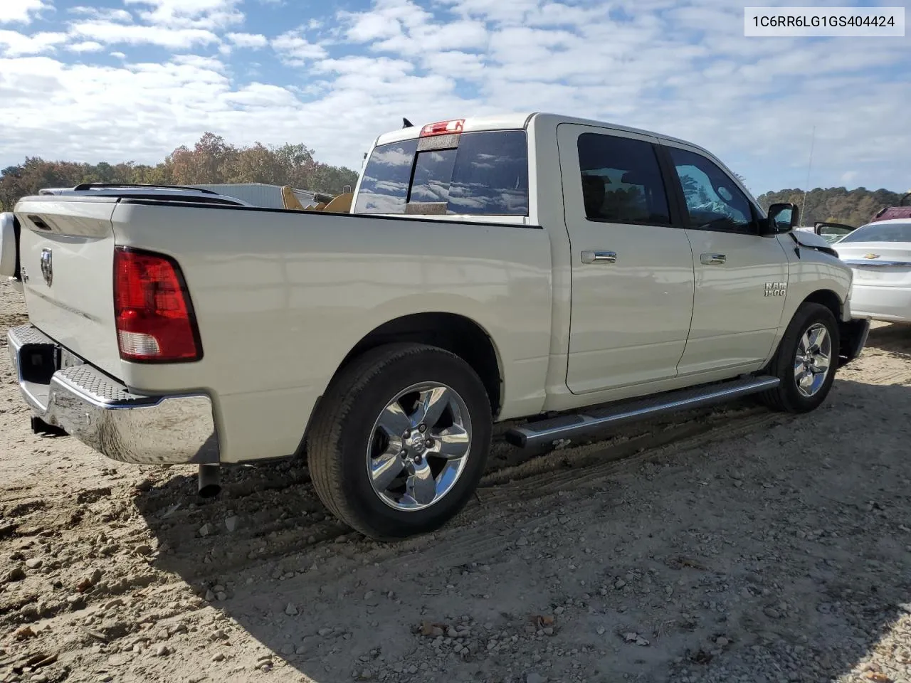 2016 Ram 1500 Slt VIN: 1C6RR6LG1GS404424 Lot: 78253034