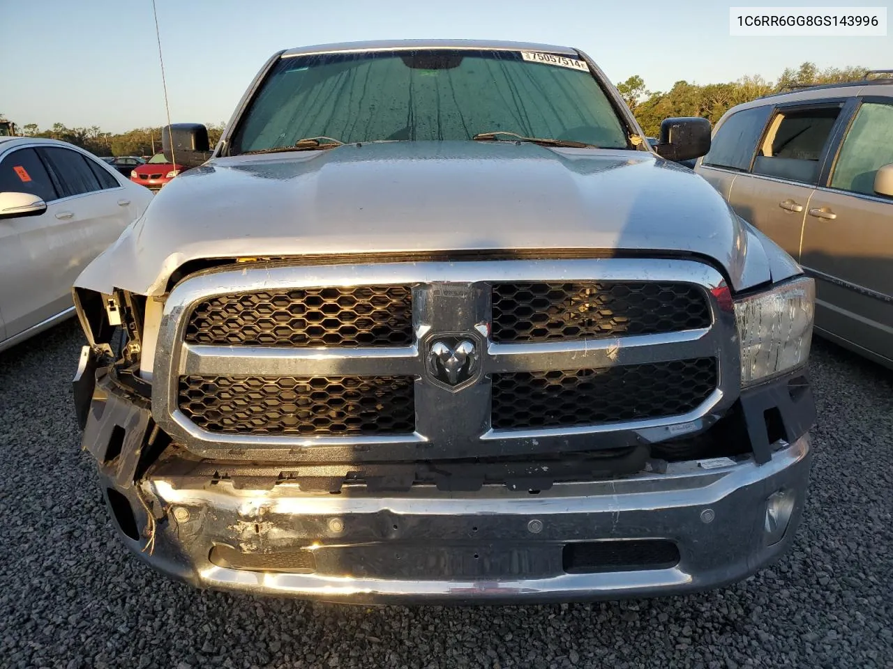 2016 Ram 1500 Slt VIN: 1C6RR6GG8GS143996 Lot: 78463334