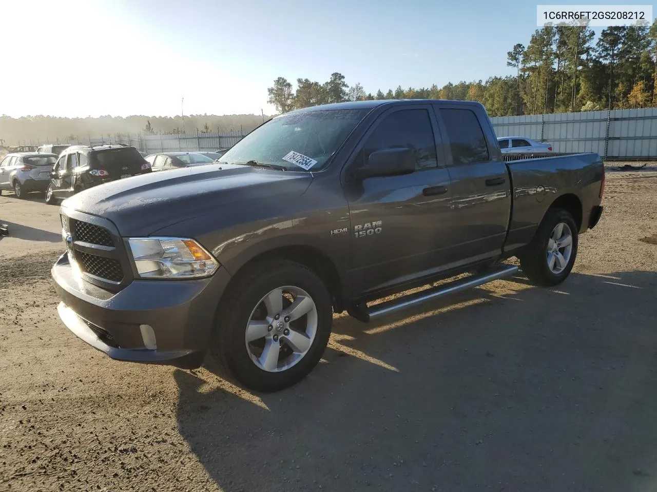 2016 Ram 1500 St VIN: 1C6RR6FT2GS208212 Lot: 78472554