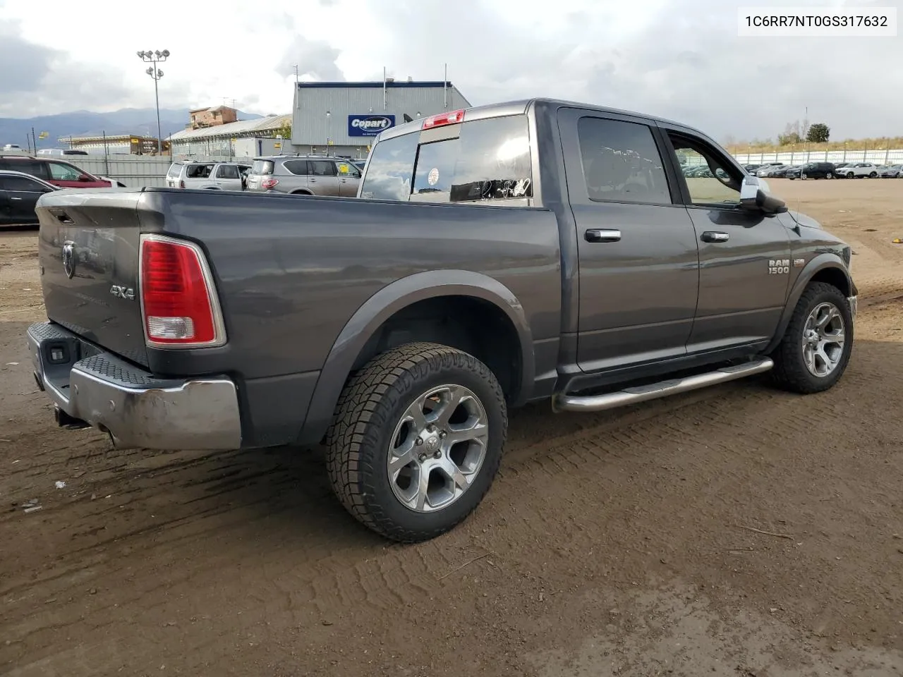 2016 Ram 1500 Laramie VIN: 1C6RR7NT0GS317632 Lot: 78675034