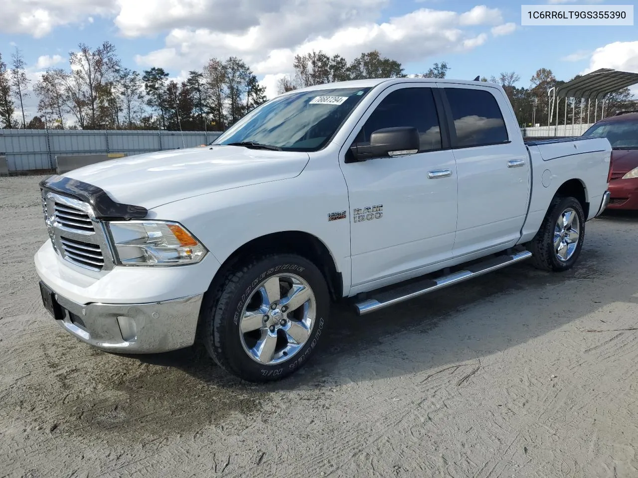 2016 Ram 1500 Slt VIN: 1C6RR6LT9GS355390 Lot: 78687294