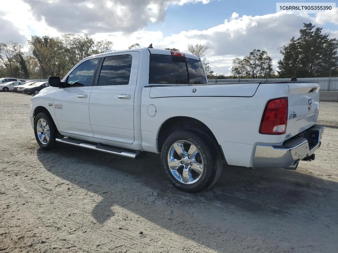 2016 Ram 1500 Slt VIN: 1C6RR6LT9GS355390 Lot: 78687294