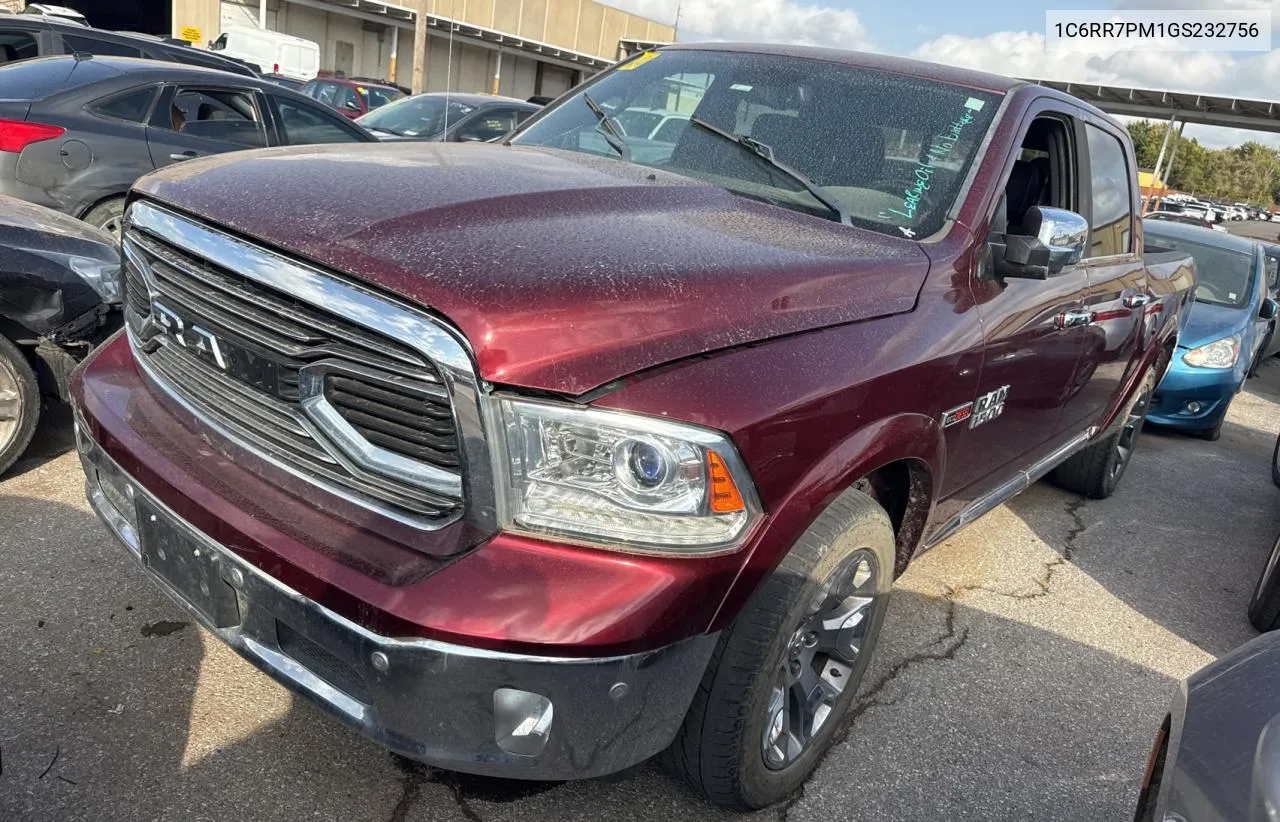 2016 Ram 1500 Longhorn VIN: 1C6RR7PM1GS232756 Lot: 78931134