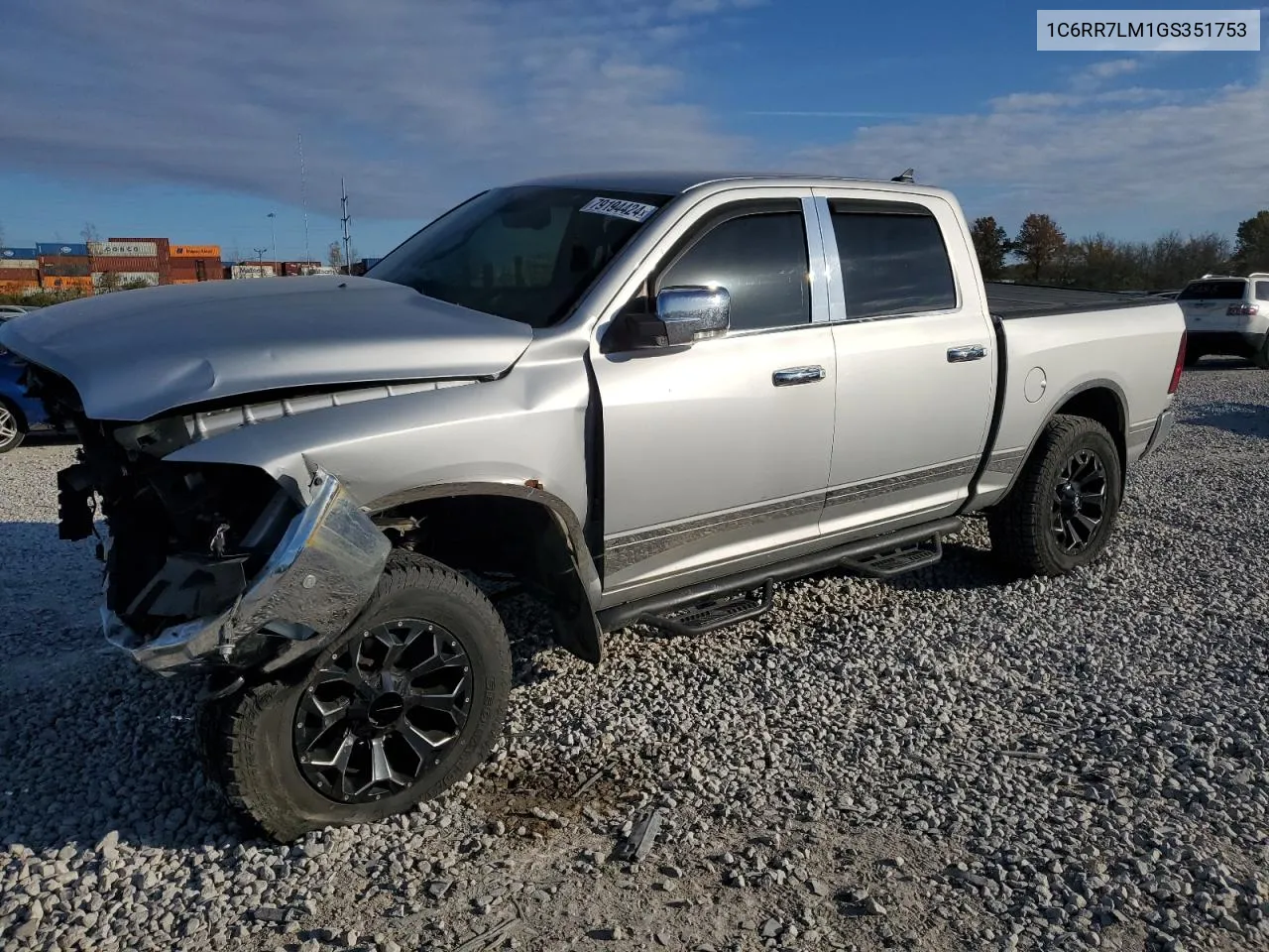 2016 Ram 1500 Slt VIN: 1C6RR7LM1GS351753 Lot: 79194424