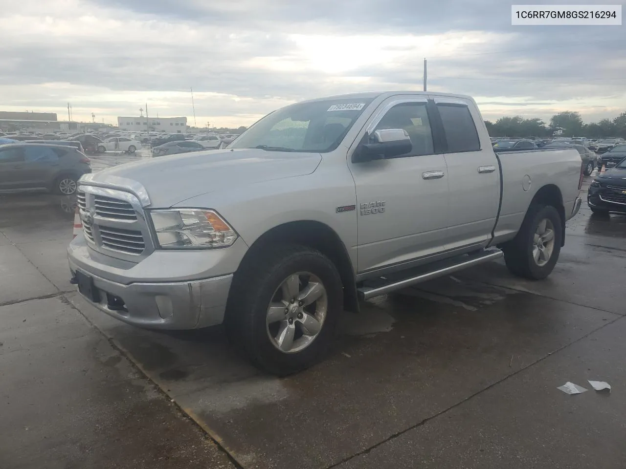 2016 Ram 1500 Slt VIN: 1C6RR7GM8GS216294 Lot: 79234694