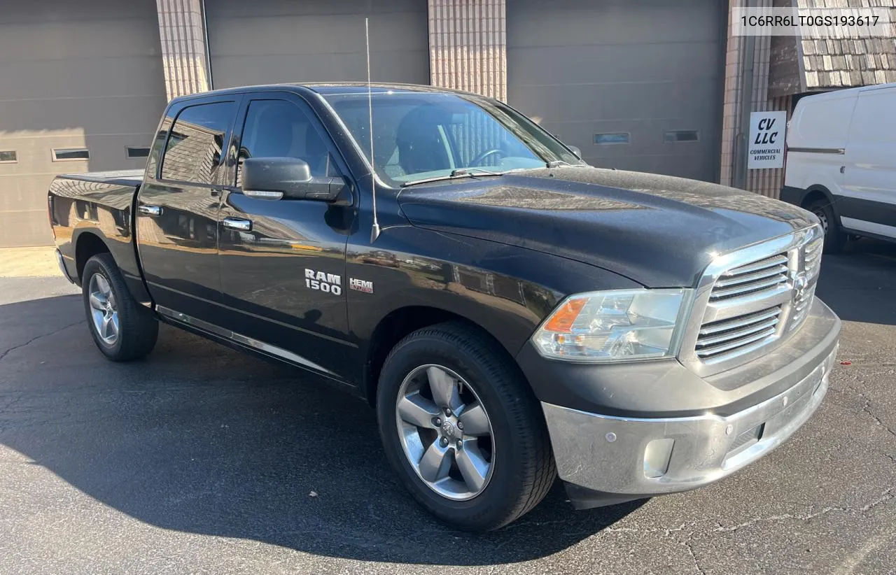 2016 Ram 1500 Slt VIN: 1C6RR6LT0GS193617 Lot: 79339464